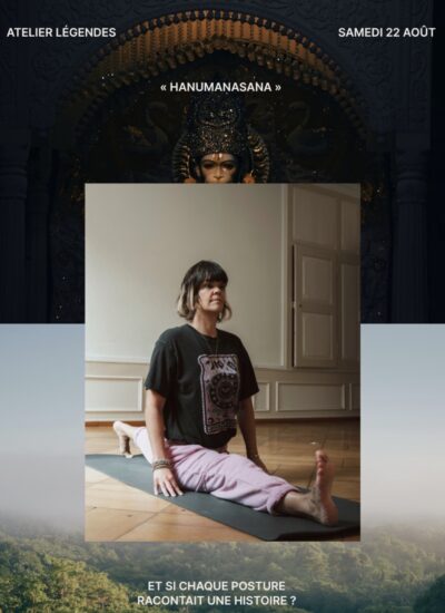 ATELIER YOGA LA LEGENDE D&rsquo;HANUMANASANA