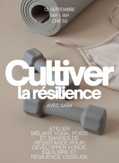 CULTIVER LA RESILIENCE AVEC SARA BARBIERI